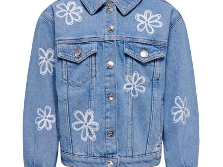 kids only Medium Blue Denim Annalisa Denim Jakke Supply