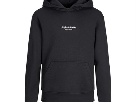 Jack & Jones Junior Black Vesterbro Sweat Hettegenser Noos Online now