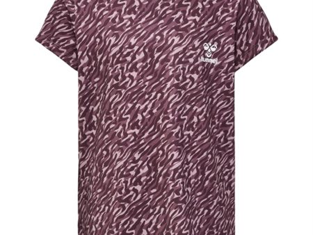 Hummel Rose Brown Nanna T-Shirt Discount