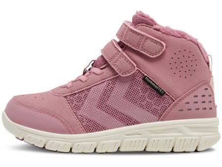 Hummel Crosslite Winter Mid Tex Jr Vinterstøvler Nostalgia Rose Online Sale