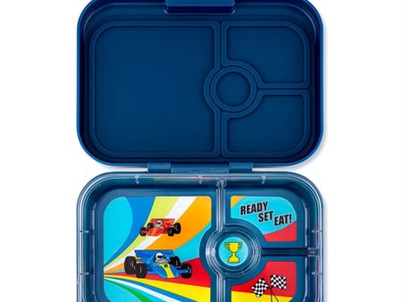 Yumbox Panino 4 Rum Matboks Monte Carlo Blue Race Cars For Sale