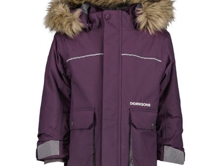 Didriksons Plumb Kure Kids Parka Jakke Hot on Sale