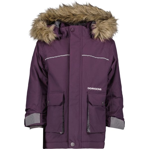 Didriksons Plumb Kure Kids Parka Jakke Hot on Sale