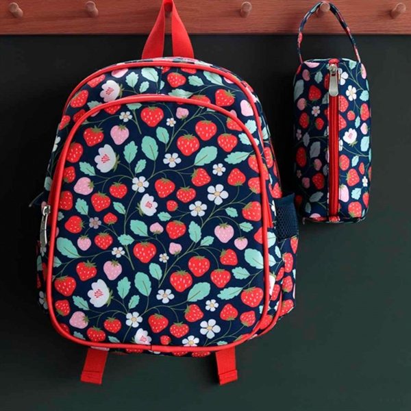 A Little Lovely Company Backpack Strawberries on Sale