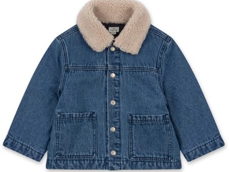 Konges Sløjd Denim Blue Denimjakke Online now