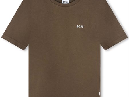 Hugo Boss Brown T-shirt on Sale