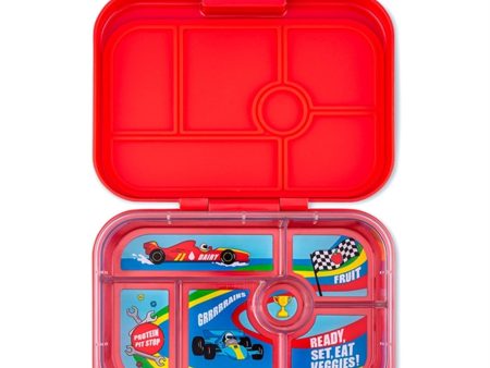 Yumbox Original 6 Rum Matboks Roar Red Race Cars Cheap