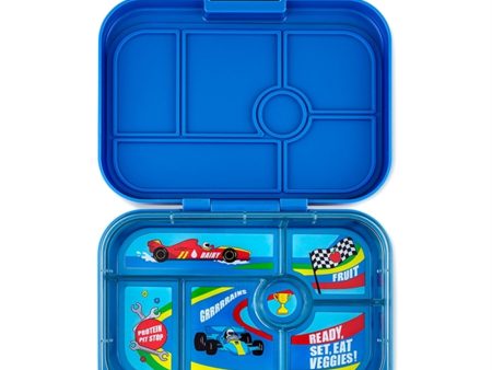 Yumbox Original 6 Rum Matboks Surf Blue Race Cars For Sale