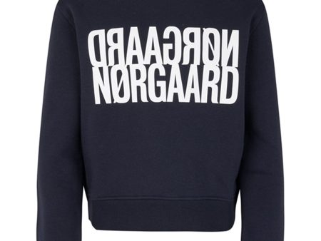 Mads Nørgaard Organic Sweat Talinka Collegegenser Deep Well Online Hot Sale