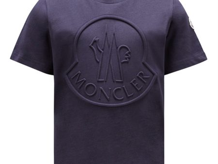 Moncler T-Shirt Navy on Sale