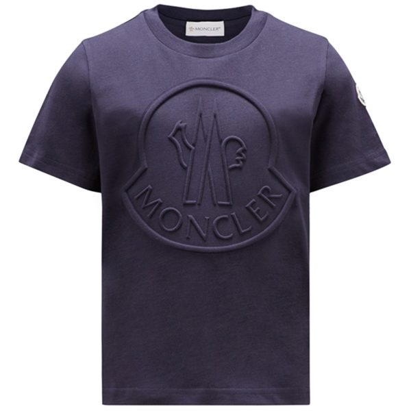 Moncler T-Shirt Navy on Sale