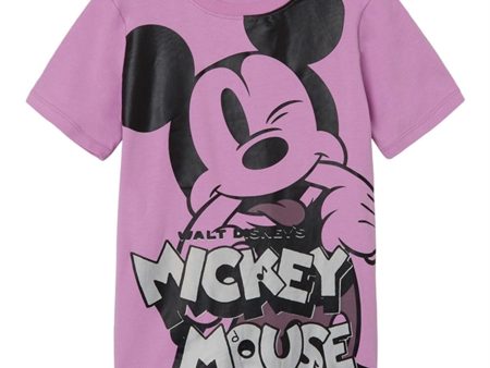 Name it Violet Tulle Jomi Mickey T-Shirt Fashion