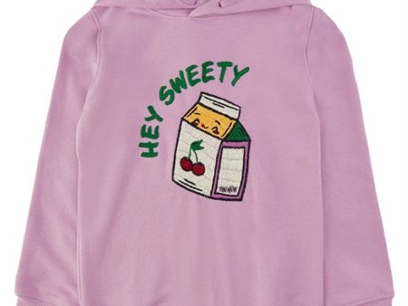 The New Pastel lavender Hey Hoodie Online Hot Sale