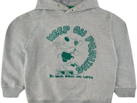 The New Light Grey Melange Howard Hoodie Fashion