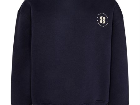 Sofie Schnoor Night Blue Collegegenser Hot on Sale