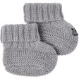 Name it Grey Melange Runi Ull Strikk Slippers Online Hot Sale