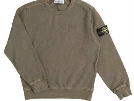 Stone Island Collegegenser Olive For Sale