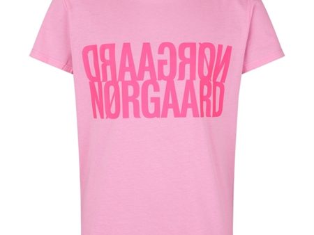 Mads Nørgaard Single Organic Tuvina T-shirt Begonia Pink Supply