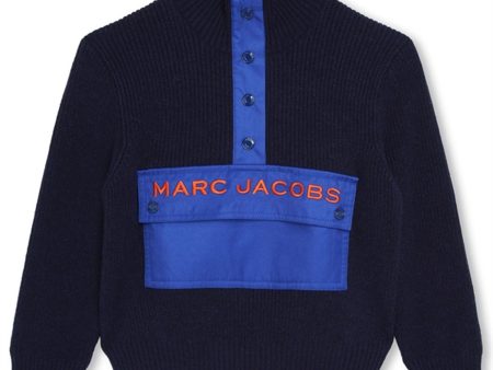 Marc Jacobs Navy Pullover on Sale