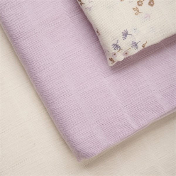 Pippi Økologiske Stoll Bleier 4-pakning Burnished Lilac on Sale