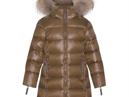 Ver de Terre Featherlight Girls A Dun Frakk m. Pels Kangaroo on Sale