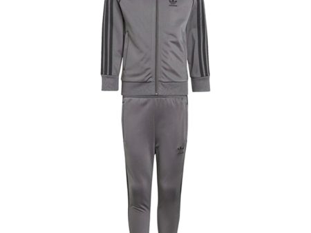 adidas Originals Grey Tracksuit Hot on Sale