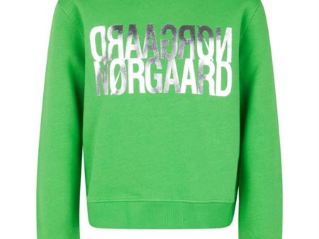 Mads Nørgaard Organic Sweat Talinka Collegegenser Poison Green Cheap